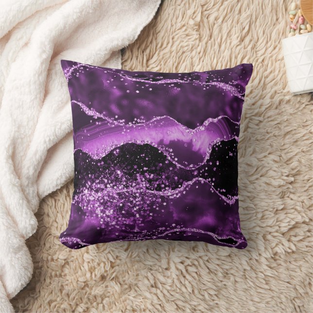 Lila rosa Agromarmor Kissen (Decke)