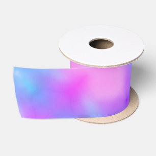 Lila rosa Blauer Satinband