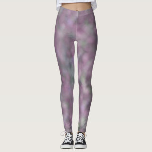 Lila rosa Einzigartiger Cooler Chic Leggings