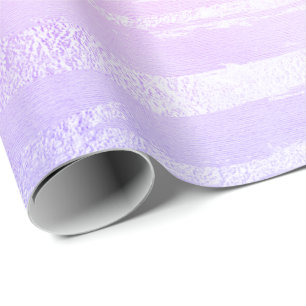 Lila rosa Ombre Pastelllinien AnschlägeWatercolor Geschenkpapier