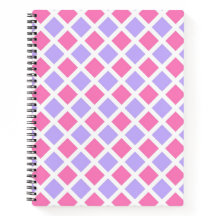 Lila Rosa Schachbrett-Diamant-Muster