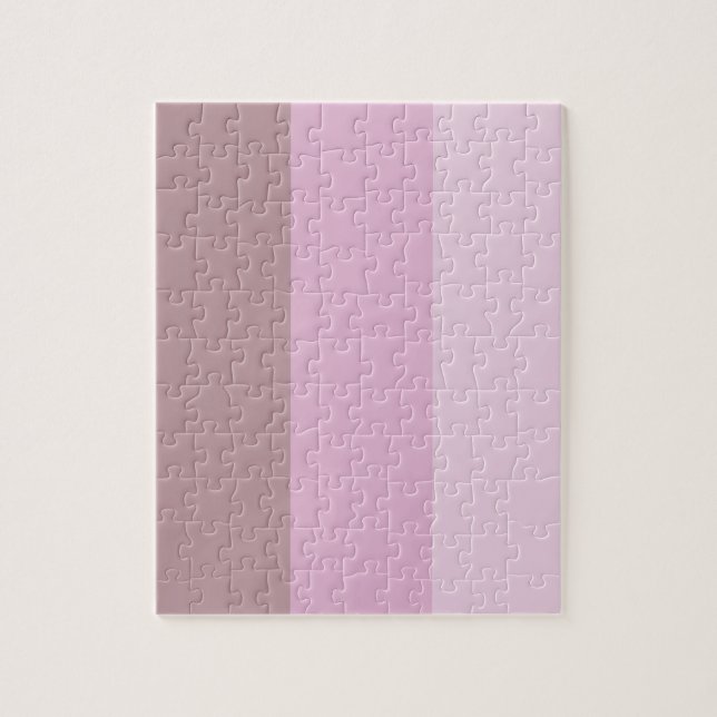 Lila rosa Streifen Ombre (Vertikal)