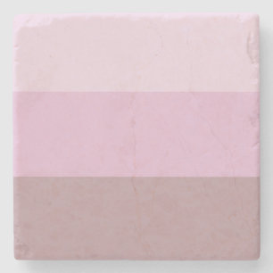 Lila rosa Streifen Ombre Steinuntersetzer