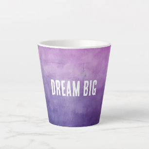 Lila Rosa Textur Milchtasse