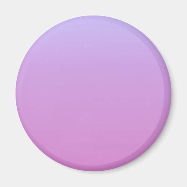 Lila Rosa Verlauf Magnet (Vorne)