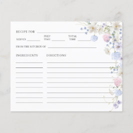 Lila rosa Wildblume Brautparty Rezept