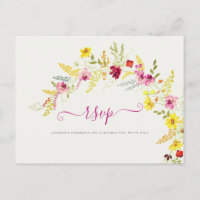 Lila Rosa Wilde Orchideen-Blumenkranz Hochzeit