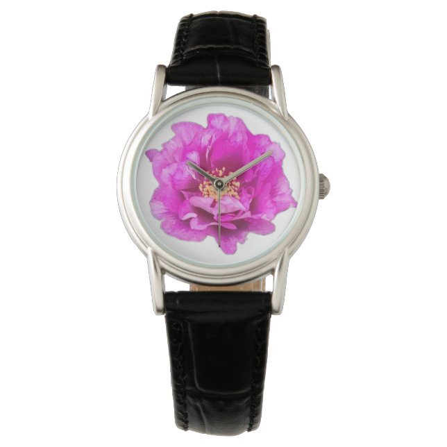 Lila Rose Armbanduhr (Vorderseite)