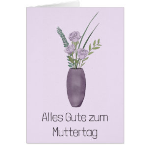 Lila Rose Bouquet zum Muttertag
