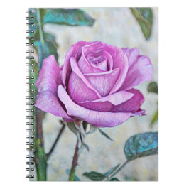 Lila Rose Kunst, Dichtung und Musik Notizblock