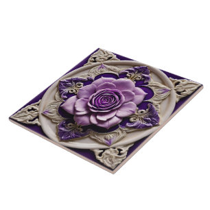 Lila Rose Moderne Beautiful Collection Keramik Fliese