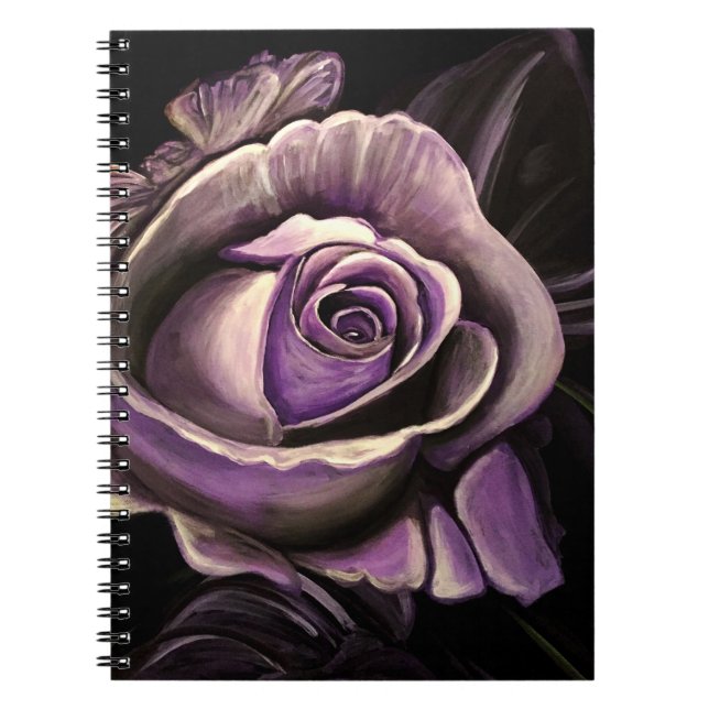 Lila Rose Notizblock (Vorderseite)