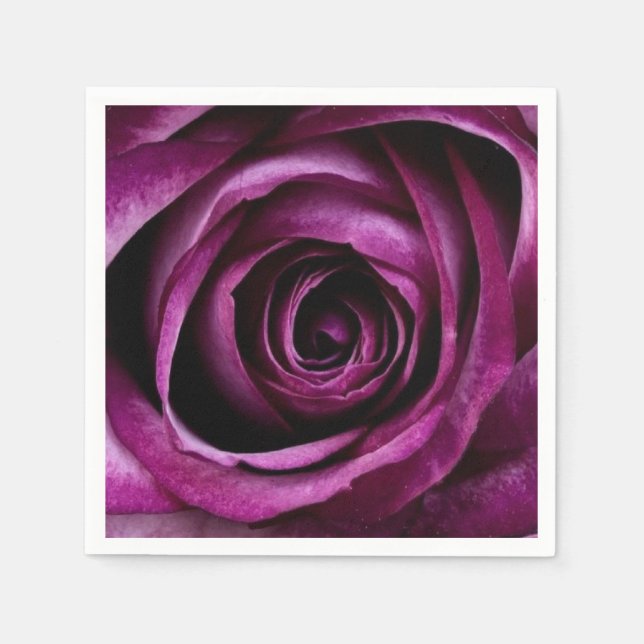 lila Rose  Serviette (Vorderseite)