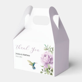 Lila Rose und Hummingbird Geschenkschachtel