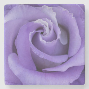 Lila Rosen-Blumen-Stein-Untersetzer Steinuntersetzer
