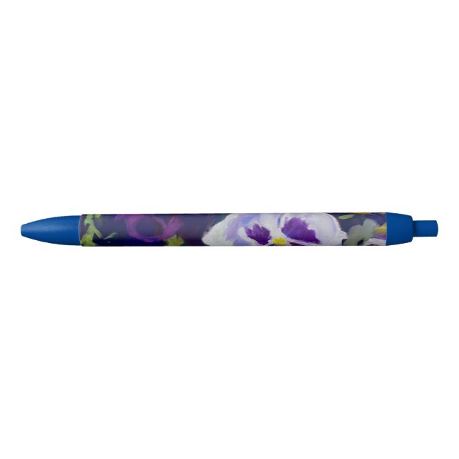 Lila Rot-Violet-Blume Kugelschreiber (Vorderseite)