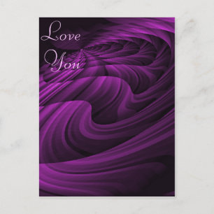 Lila Royal_ Postkarte