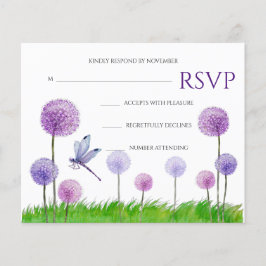 Lila RSVP Card-Flyer Flyer