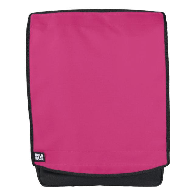 Lila Rübenfarbe, scharf rosa, Fuchsia Rucksack (Vorderseite)