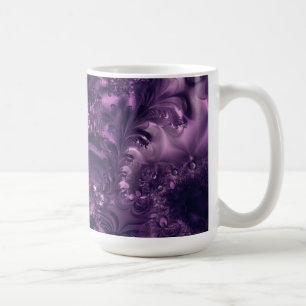 Lila Ruhm-Entwurf Kaffeetasse