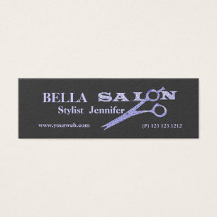 Lila Salon-Verabredungs-Entwurfs-Haar-Scheren