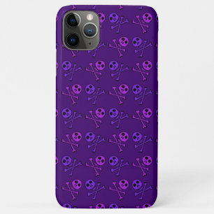 Lila Schädel iPhone Kasten Case-Mate iPhone Hülle