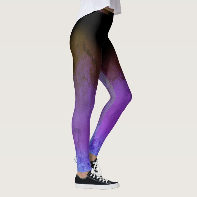 lila Schatten Leggings (Rechts)