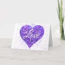 Lila Schaumstoffsequenzierung, Graffiti-Valentin d