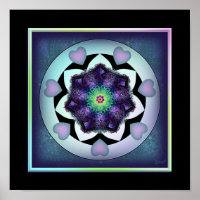 Lila Schirm und Herz .7