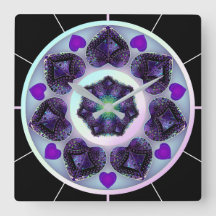 Lila Schirm und Herz .7