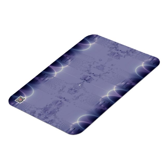 Lila Schleife Magnet (Linke Seite)