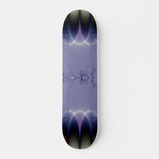 Lila Schleife Skateboard (Vorne)
