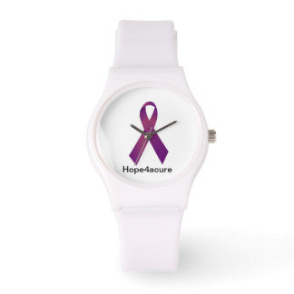 Lila Schleifenbeobachtung Cystische Fibrose Lupus  Armbanduhr