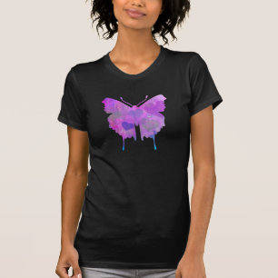 LILA SCHMETTERLING mit niedlichem entzückendem T-Shirt