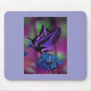 Lila Schmetterling Mousepad