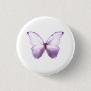 Lila-Schmetterlingsknopf Button