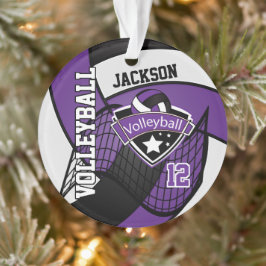 Lila, schwarz, schwarz 🏐. ornament
