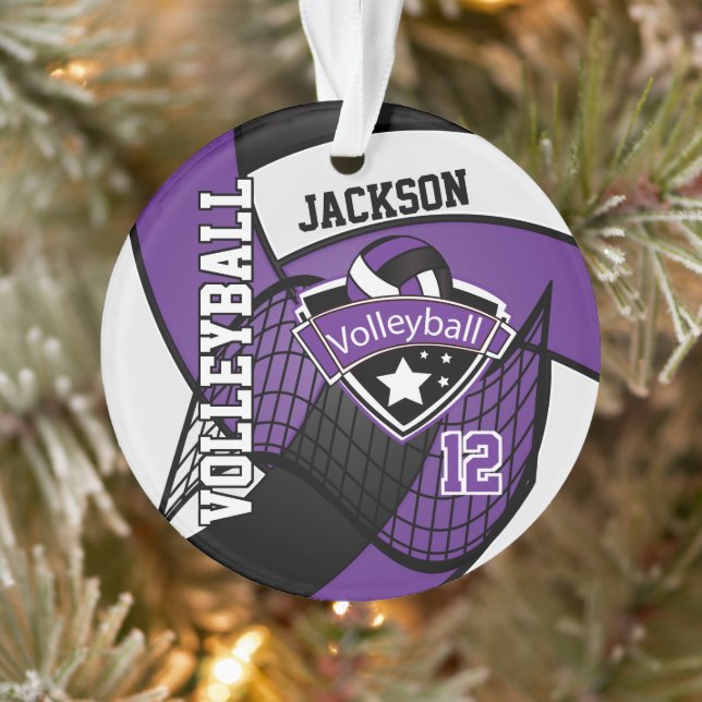Lila, schwarz, schwarz 🏐. ornament (Baum)