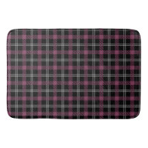 Lila Schwarz-weiße Karierte Dekoration Hintergrund