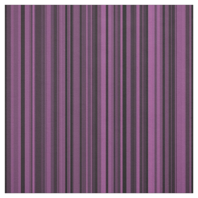 Lila Schwarze Streifen Stoff (Muster)