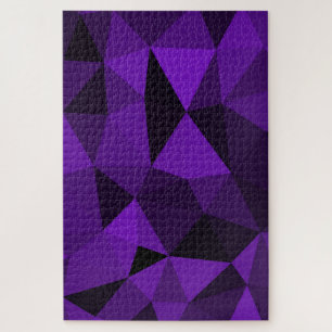 Lila-schwarzes geometrisches Maschenmuster