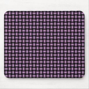 Lila Schwarzes Webmuster Mousepad