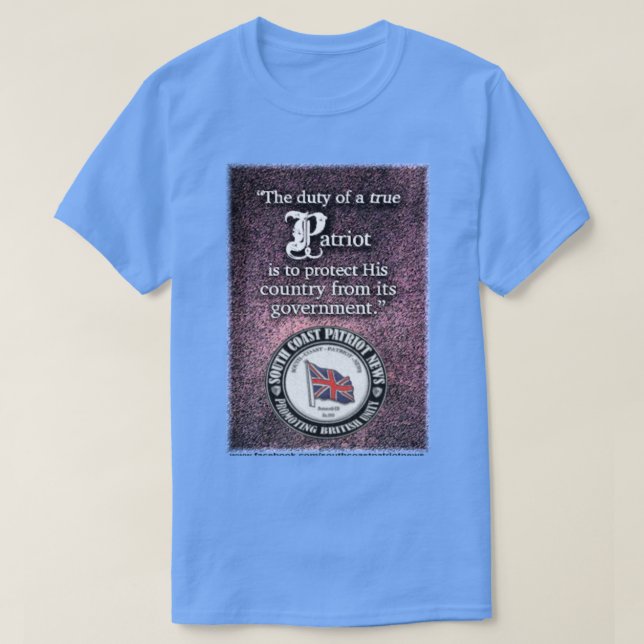 LILA SCPN-Banner T-Shirt (Design vorne)