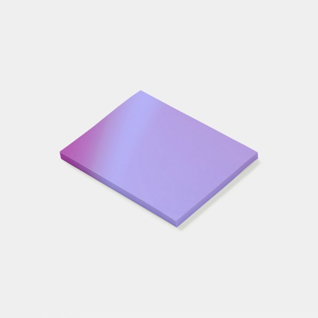 Lila Seiden Post-it Klebezettel (angewinkelt)