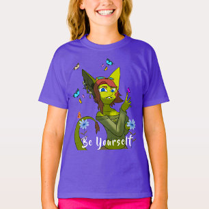 Lila Seien Sie Ihr Spaß T - Shirt