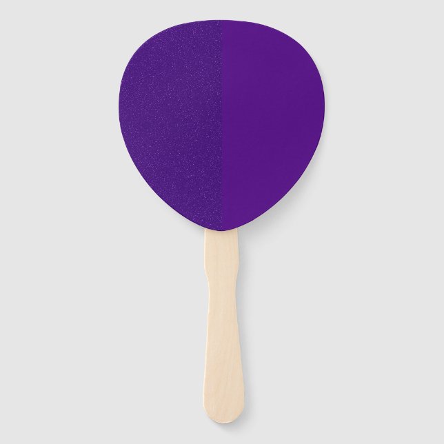 Lila Set für den  Rauscheffekt - Anpassbar Fächer (Vorderseite)