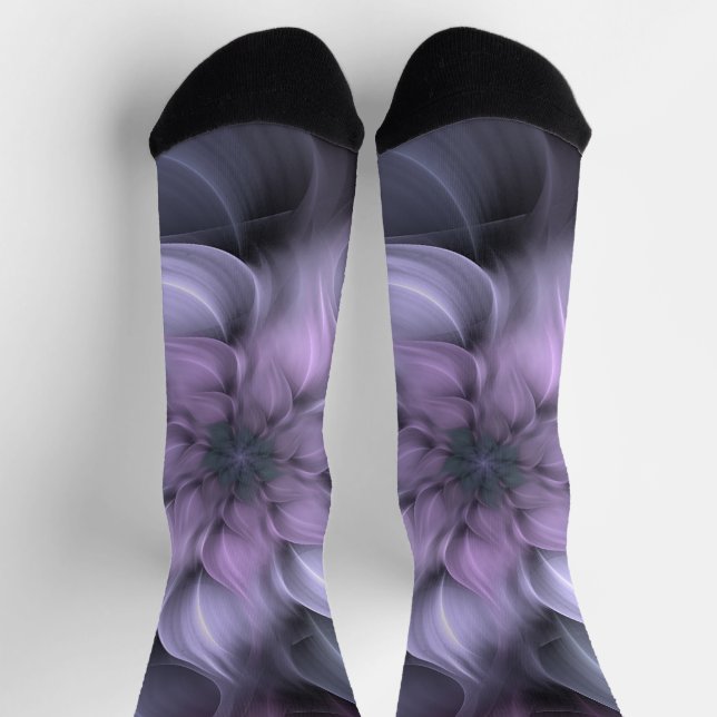 Lila Shades Crew Socks Socken (Oben)