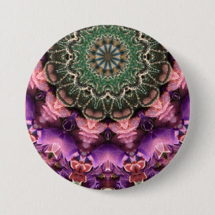 ~ Lila Shades, rosa, grüne ~ Schaltfläche Button