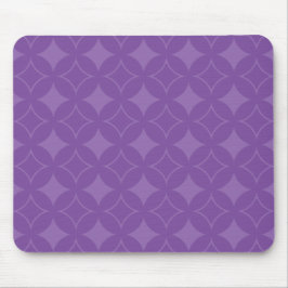 Lila Shippo-Muster Mousepad