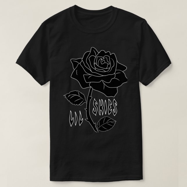 lila skies dunkle Rose Essenzieller T - Shirt (Design vorne)